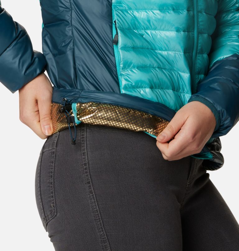 Turquoise Women Columbia Labyrinth Loop™ Synthetic Down Puffer Jacket | 5022877