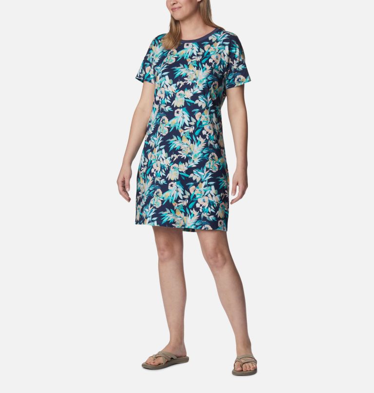 Turquoise Women Columbia Park™ Printed Dress | 85078889