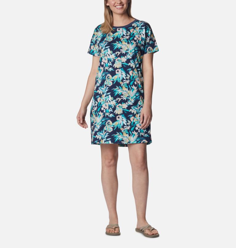 Turquoise Women Columbia Park™ Printed Dress | 85078889