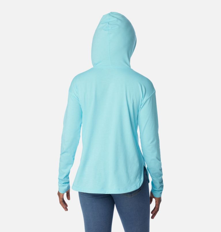 Turquoise Women Columbia Sun Trek™ Hoodie | 27416694