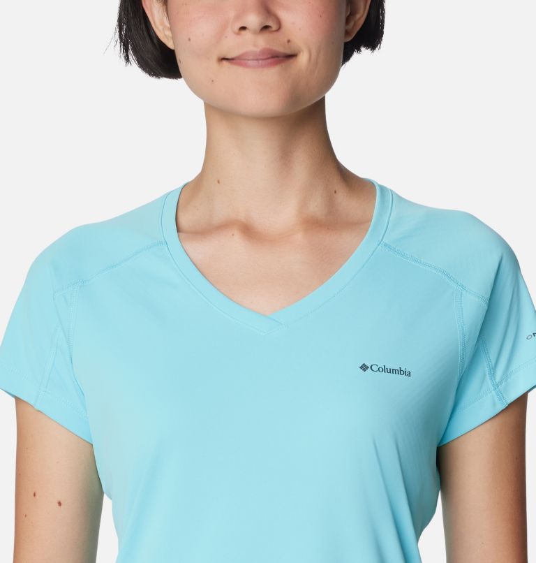 Turquoise Women Columbia Zero Rules™ Technical T Shirts | 73968338