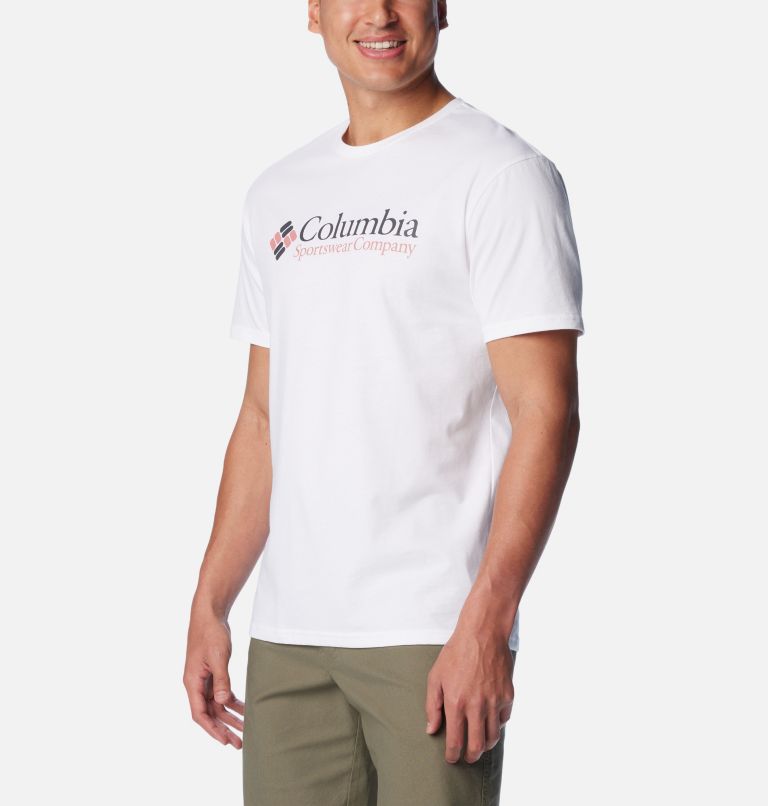 White Men Columbia CSC Basic Logo™ T Shirts | 45503814