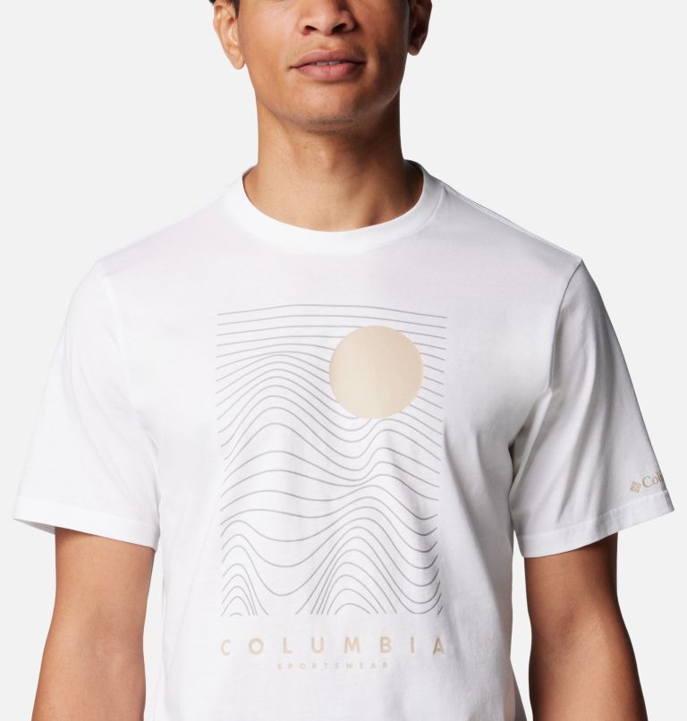 White Men Columbia CSC™ Seasonal Logo T Shirts | 62941039