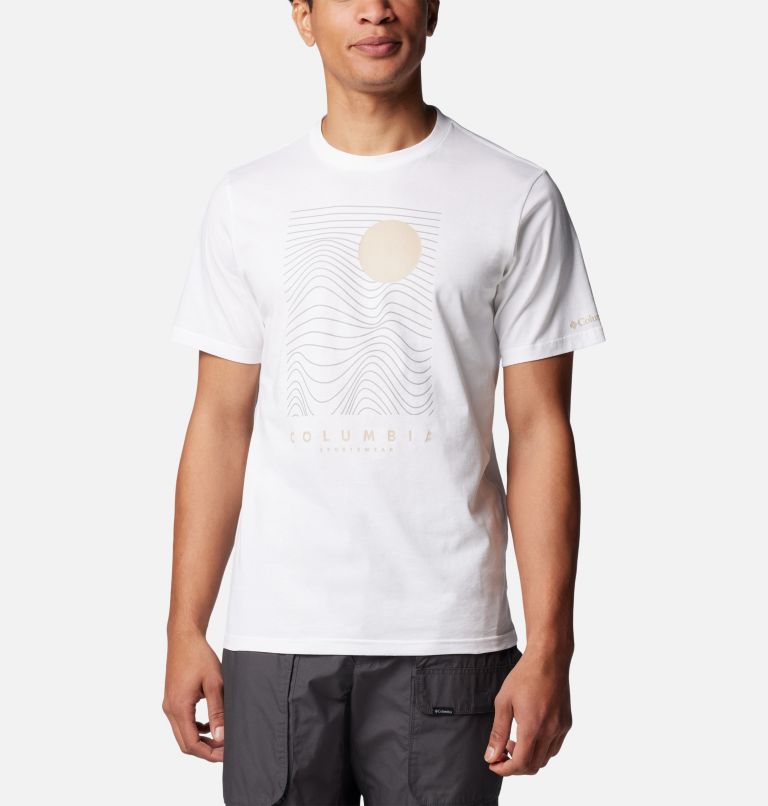 White Men Columbia CSC™ Seasonal Logo T Shirts | 62941039