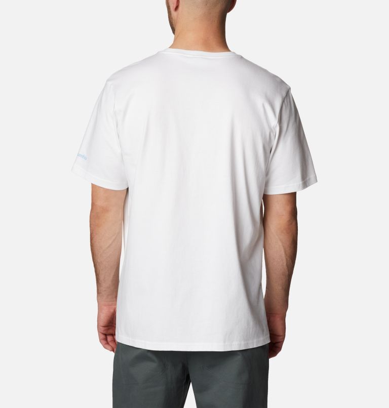 White Men Columbia Deschutes Valley™ Graphic T Shirts | 30903153