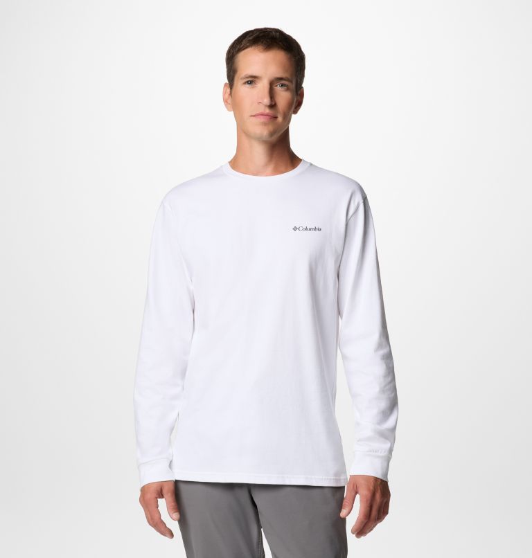 White Men Columbia Explorers Canyon™ Long Sleeve T Shirts | 8732465