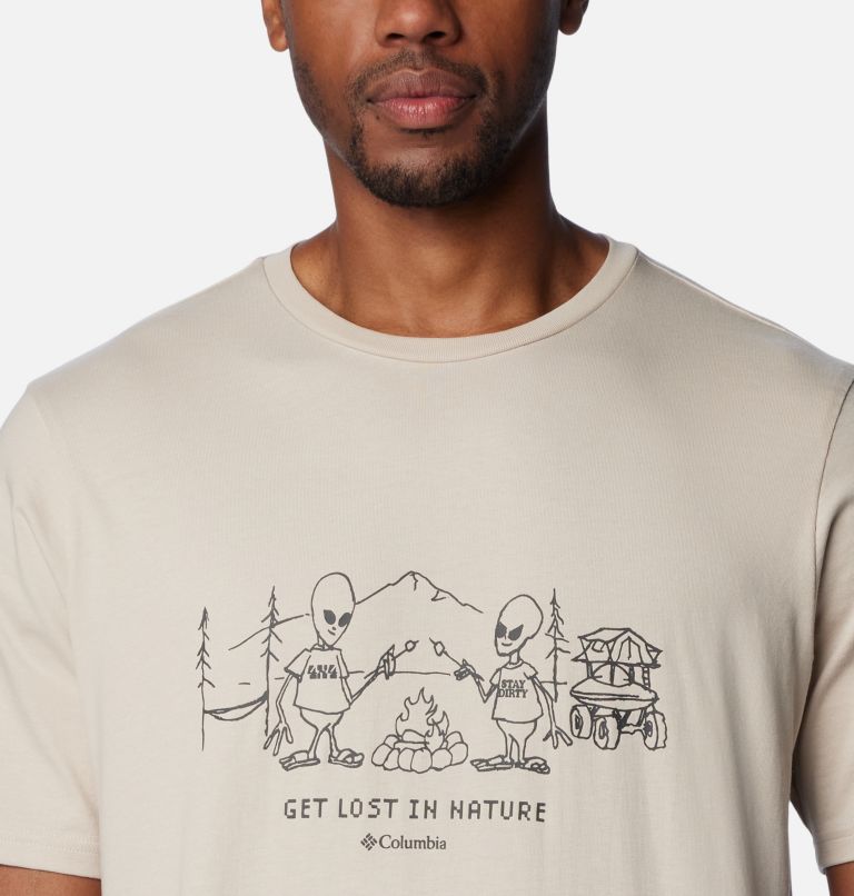 White Men Columbia Explorers Canyon™ T Shirts | 11185073