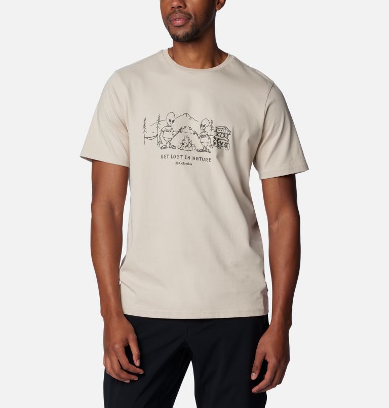 White Men Columbia Explorers Canyon™ T Shirts | 11185073