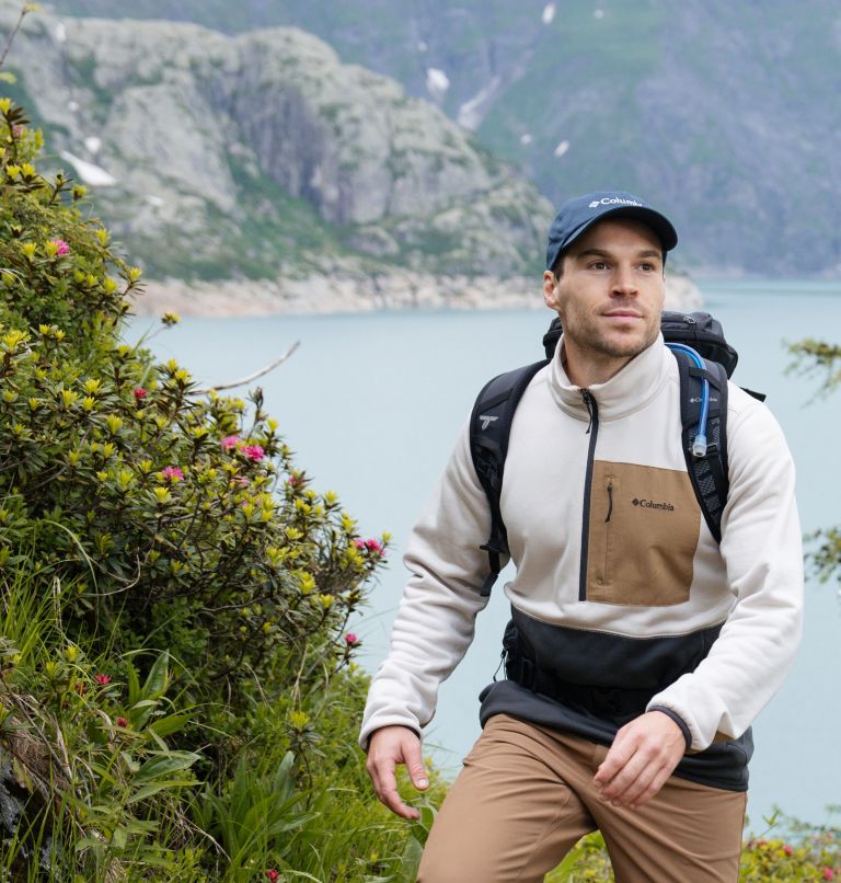 White Men Columbia Hike™ II Technical Fleece Jackets | 66225781