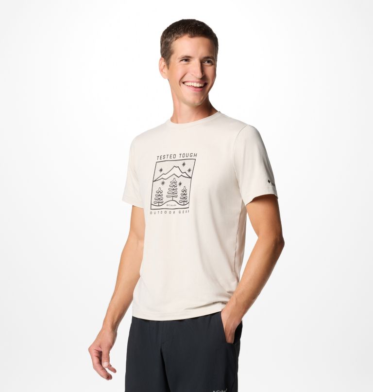 White Men Columbia Kwick Hike™ Technical T Shirts | 59204325