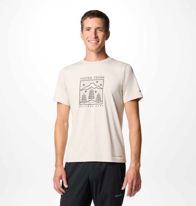 White Men Columbia Kwick Hike™ Technical T Shirts | 59204325