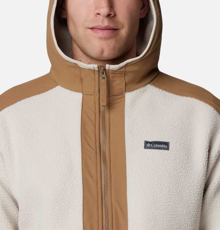 White Men Columbia Landroamer™ Hooded Sherpa Fleece Jackets | 95702453