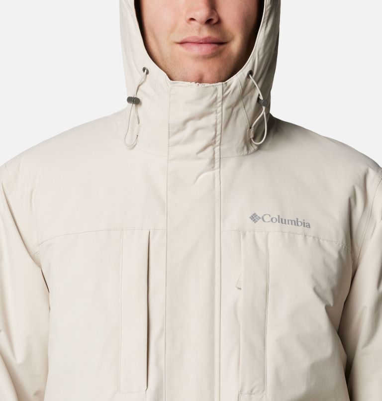 White Men Columbia Landroamer™ Sherpa Lined Waterproof Hooded Jackets | 25935727