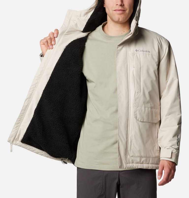 White Men Columbia Landroamer™ Sherpa Lined Waterproof Hooded Jackets | 25935727