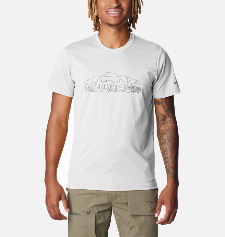 White Men Columbia Legend Trail™ Technical T Shirts | 92154113