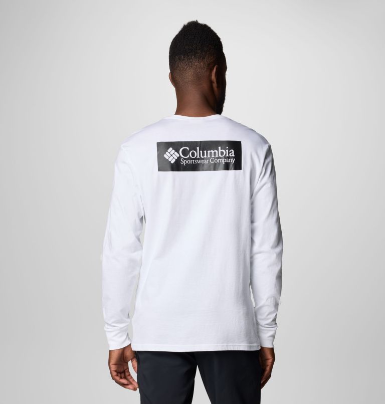 White Men Columbia North Cascades™ Long Sleeve T Shirts | 26837618