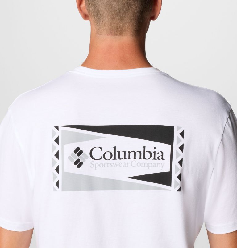 White Men Columbia North Cascades™ T Shirts | 81356507