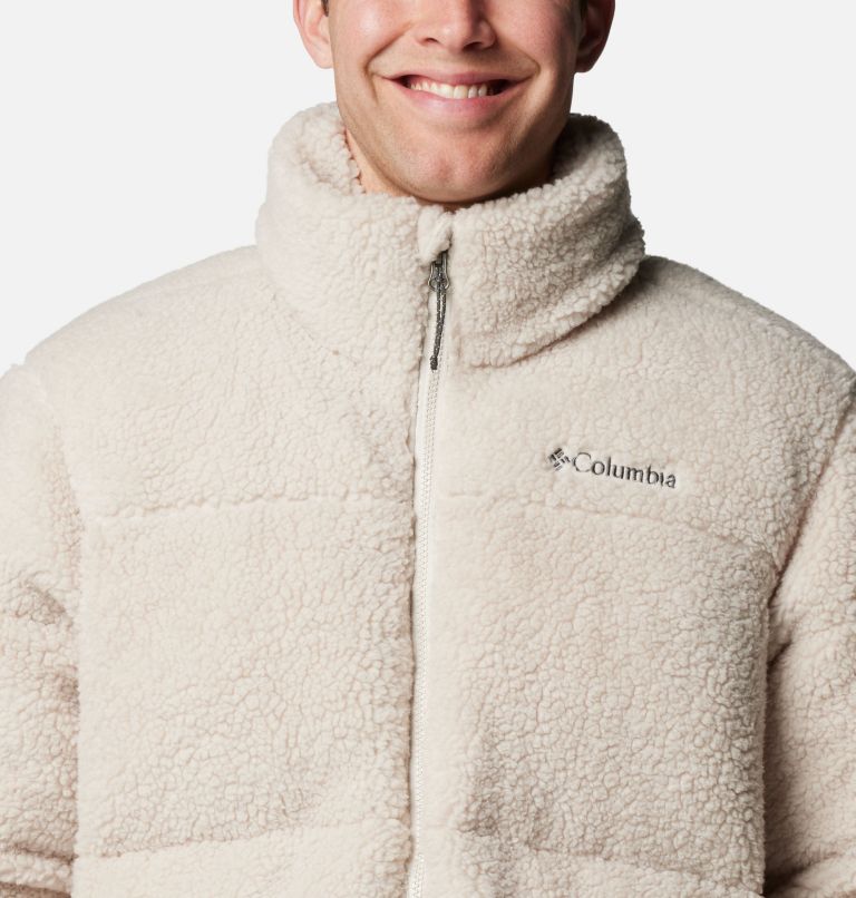 White Men Columbia Puffect™ II Sherpa Puffer Jacket | 93114547