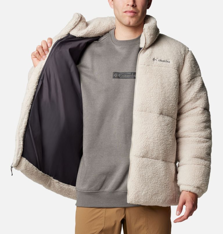 White Men Columbia Puffect™ II Sherpa Puffer Jacket | 93114547