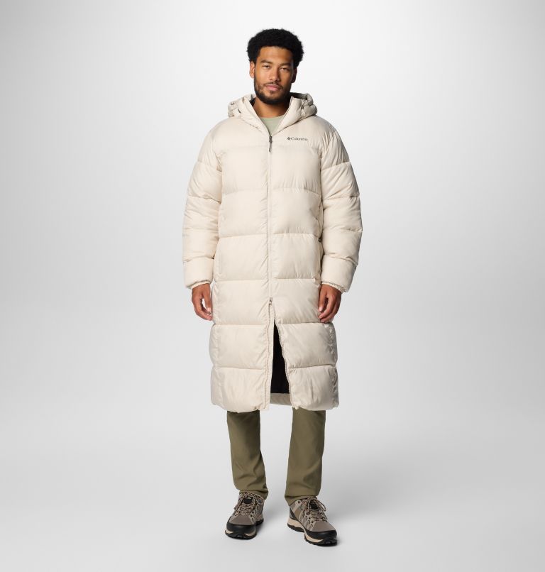 White Men Columbia Puffect™ Long Puffer Jacket | 25101757