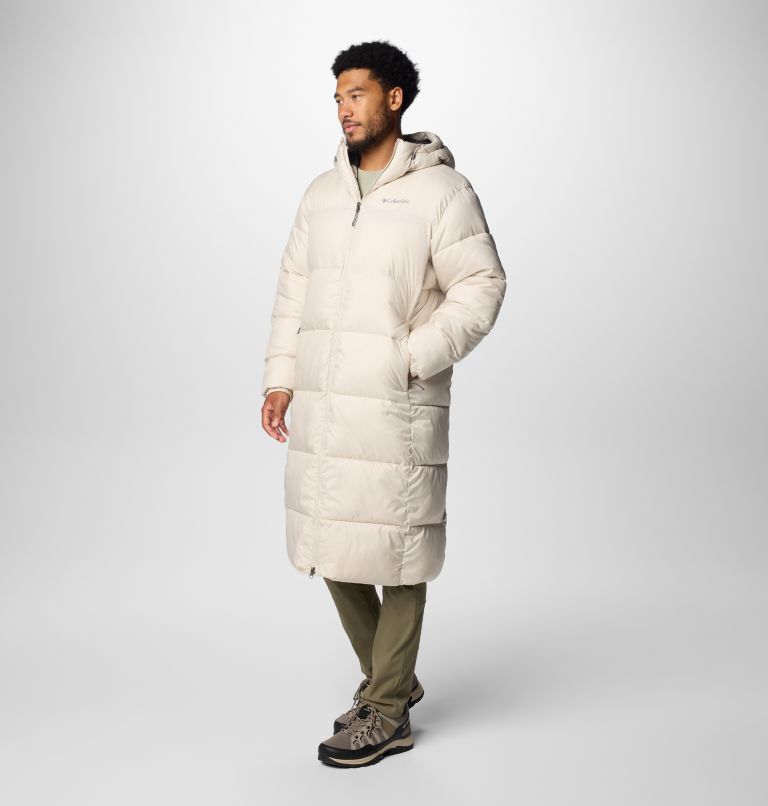 White Men Columbia Puffect™ Long Puffer Jacket | 25101757