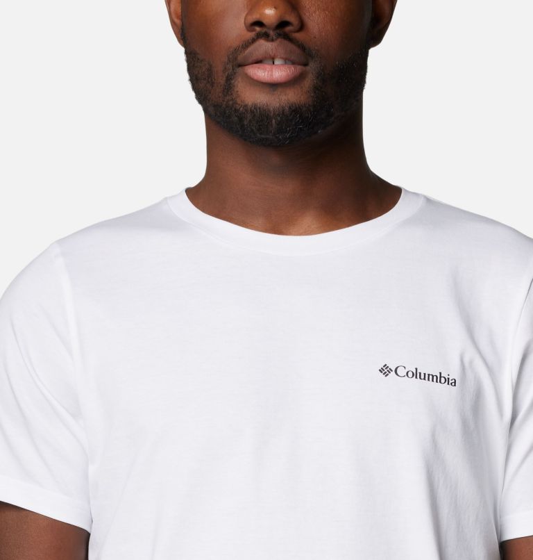 White Men Columbia Rapid Ridge™ II Organic Cotton T Shirts | 22187339