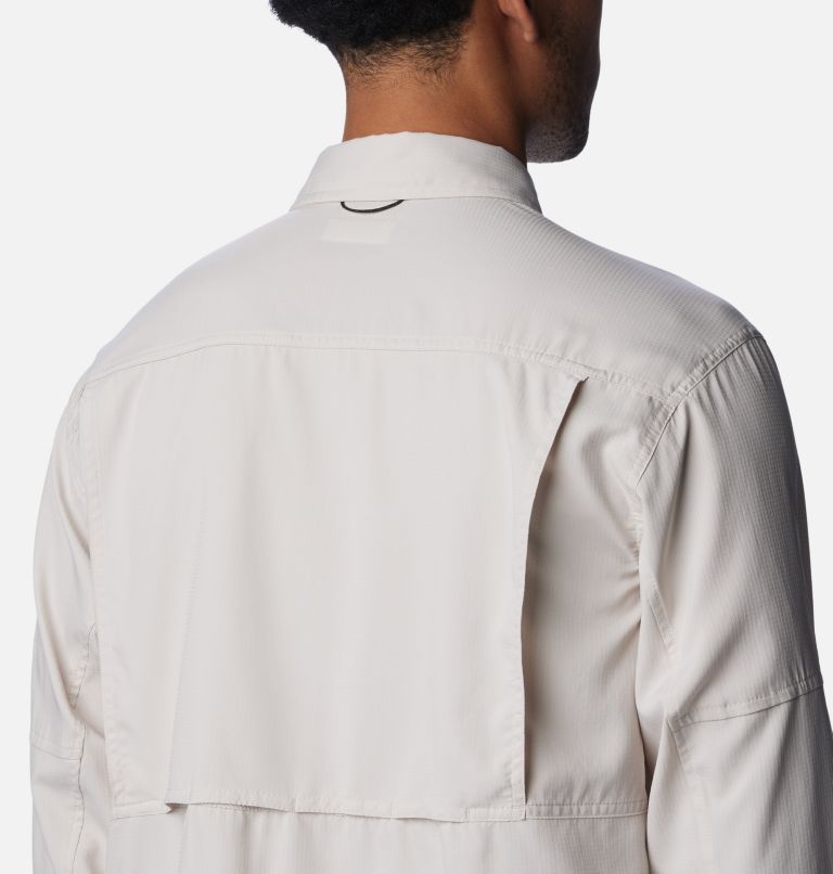 White Men Columbia Silver Ridge™ Utility Lite Shirts | 2937416