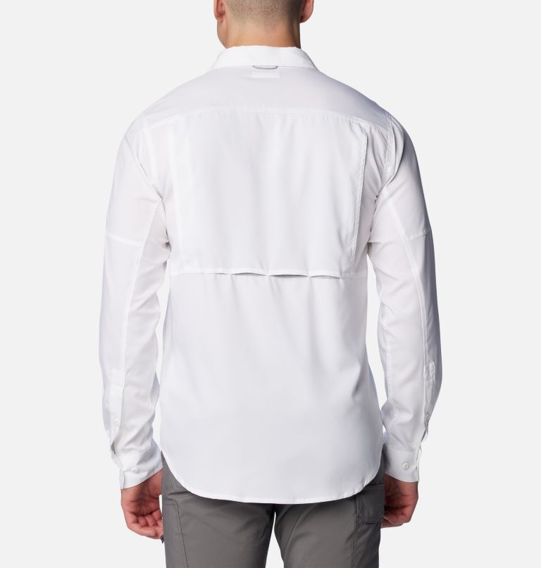 White Men Columbia Silver Ridge™ Utility Lite Shirts | 82181950