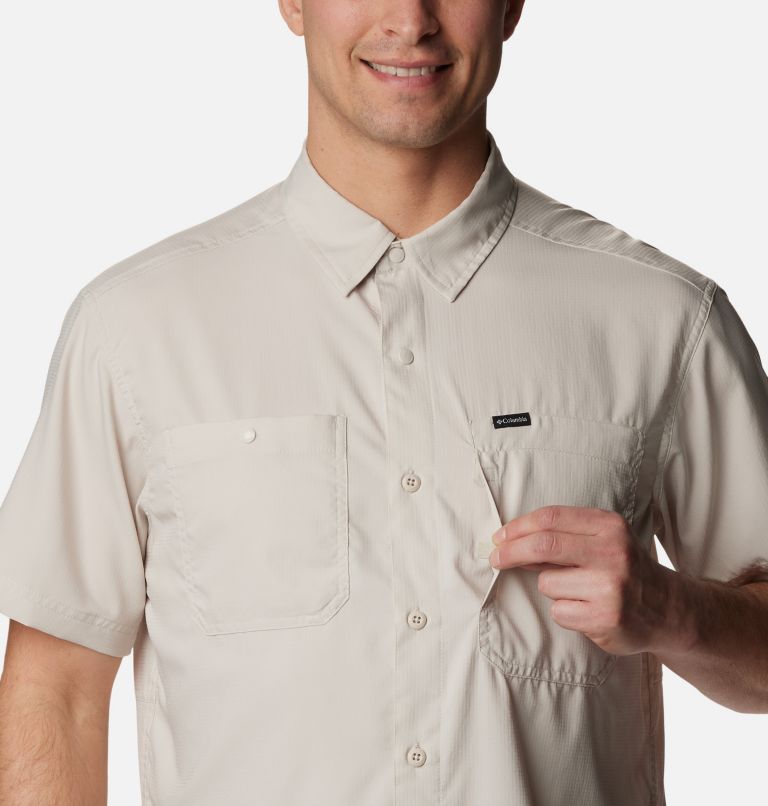 White Men Columbia Silver Ridge™ Utility Lite Short Sleeve Shirts | 20965624