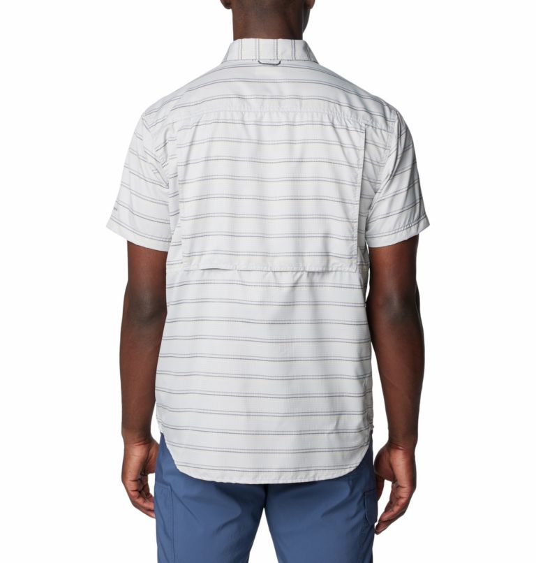 White Men Columbia Silver Ridge™ Utility Short Sleeve Shirts | 49108720