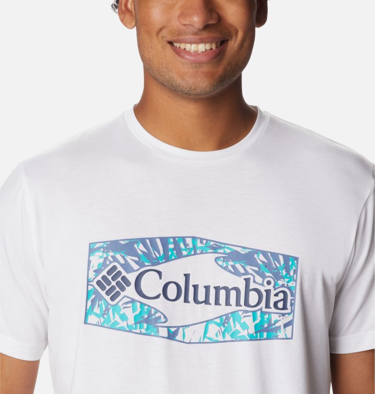 White Men Columbia Sun Trek™ Technical T Shirts | 33104966