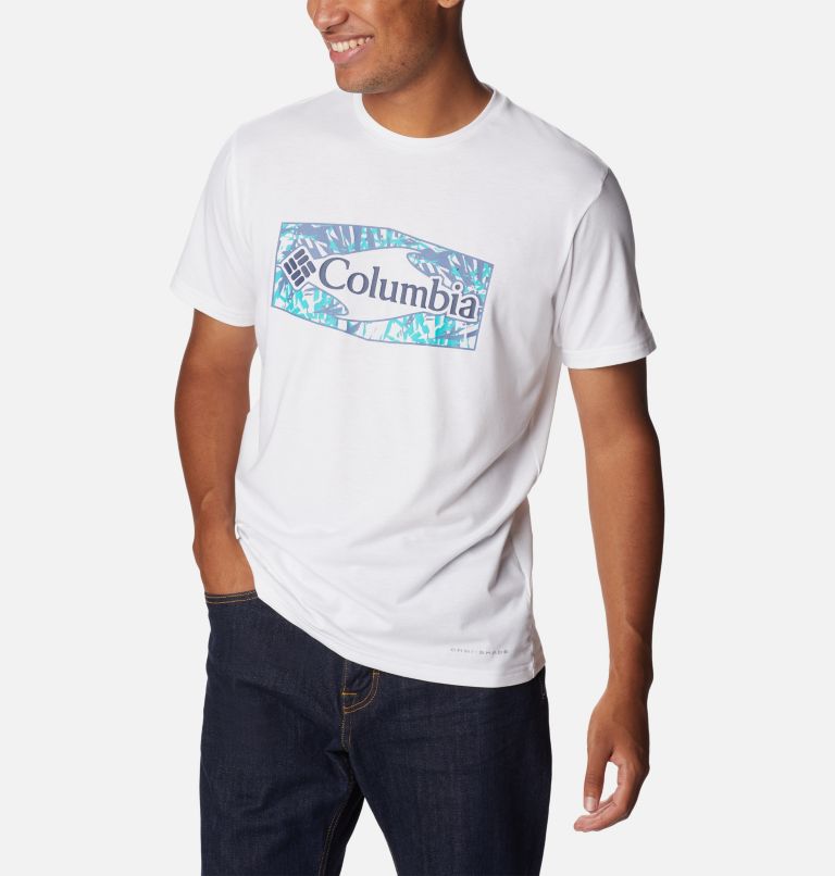 White Men Columbia Sun Trek™ Technical T Shirts | 33104966