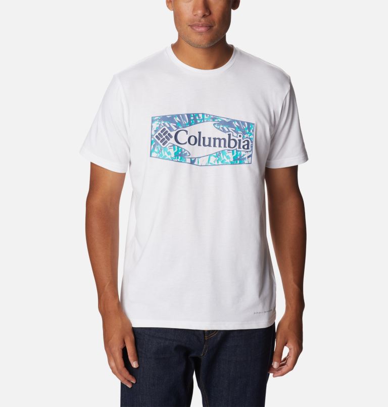 White Men Columbia Sun Trek™ Technical T Shirts | 33104966