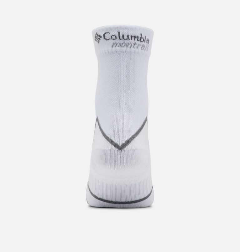 White Men Columbia Trail Run Light-Weight Wool Low Cut Socks | 67441597