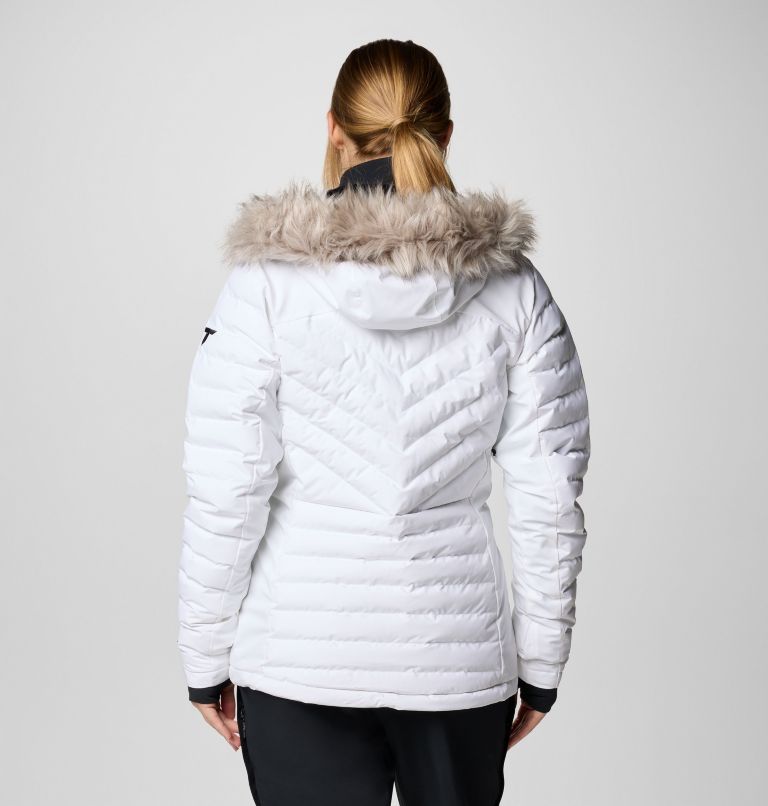 White Women Columbia Bird Mountain™ II Insulated Down Ski Jackets | 59761900