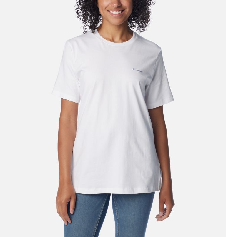 White Women Columbia Boundless Beauty™ Graphic T Shirts | 31502670