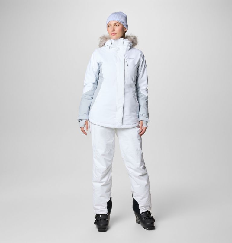 White Women Columbia Bugaboo™ II Omni-Heat™ Waterproof Ski Pants | 44371417