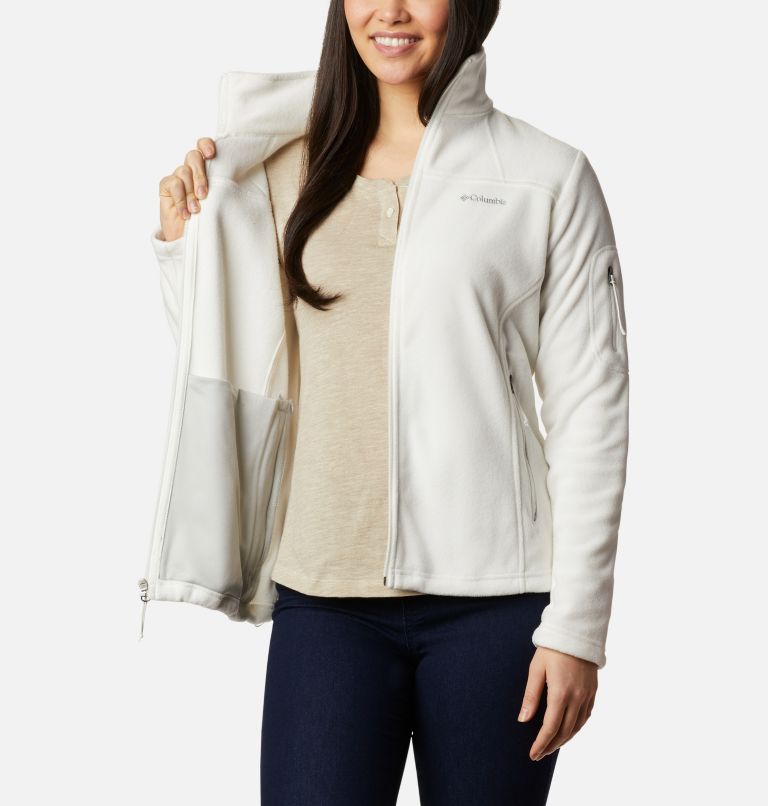 White Women Columbia Fast Trek™ II Fleece Jackets | 97986972