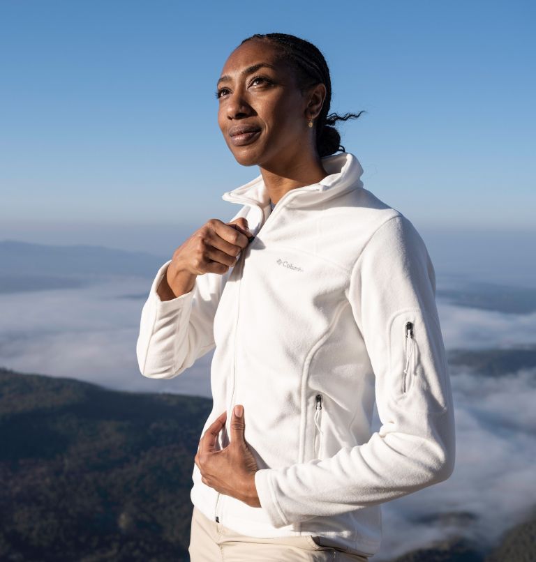 White Women Columbia Fast Trek™ II Fleece Jackets | 97986972