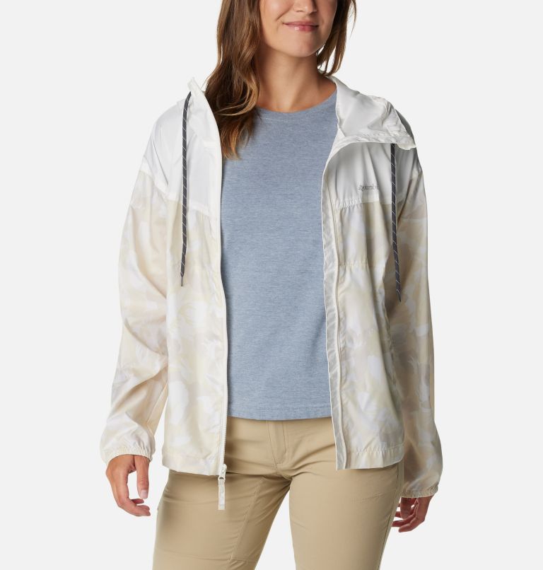 White Women Columbia Flash Challenger™ Novelty Windbreaker | 61886878