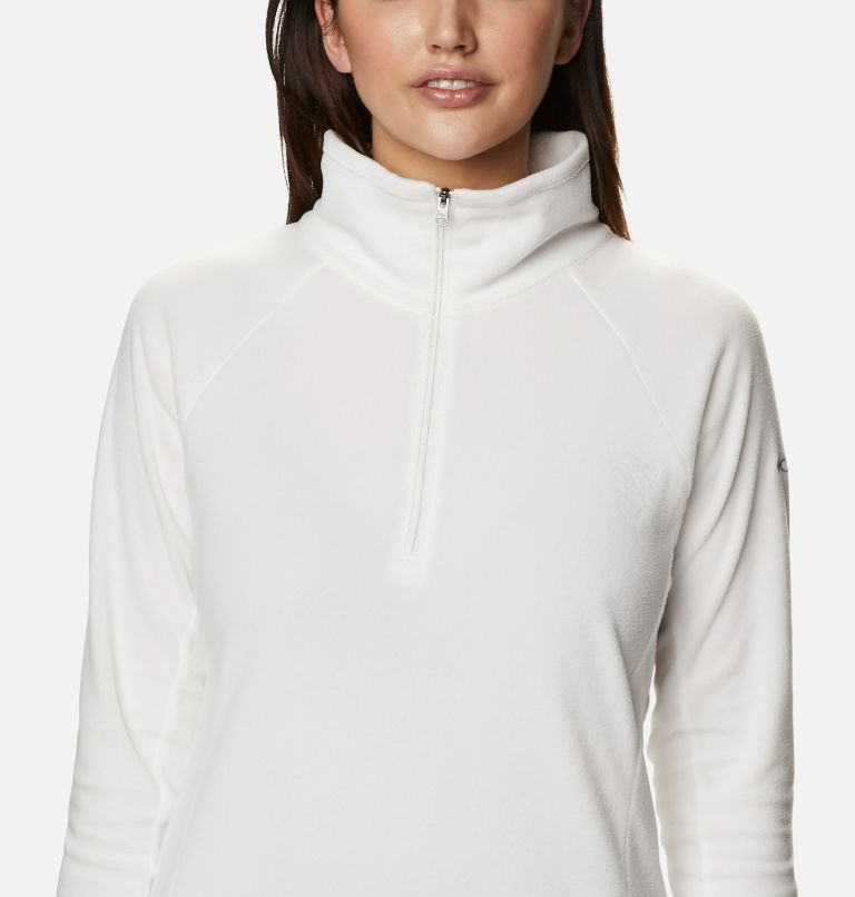 White Women Columbia Glacial™ IV Half Zip Fleece | 72402261