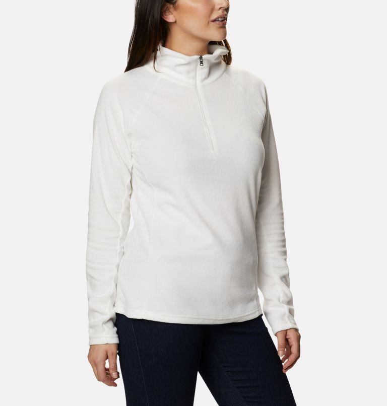 White Women Columbia Glacial™ IV Half Zip Fleece | 72402261