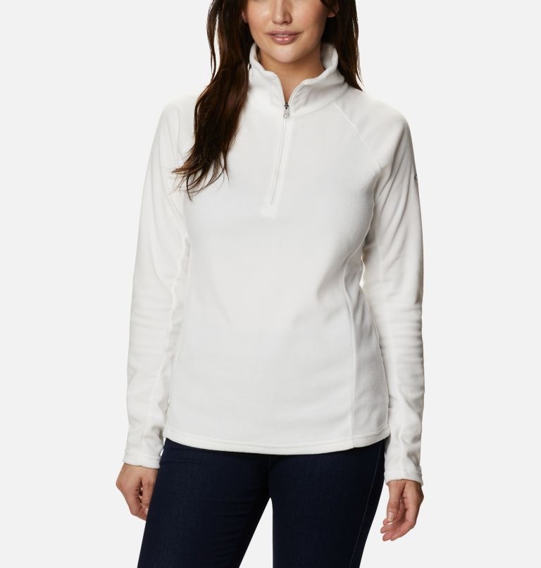 White Women Columbia Glacial™ IV Half Zip Fleece | 72402261