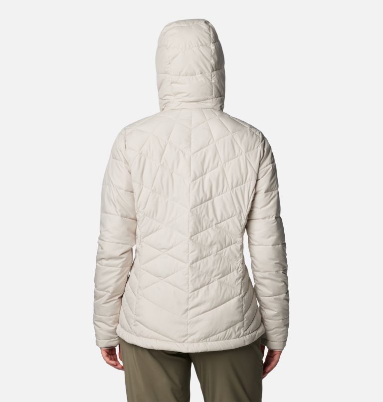 White Women Columbia Heavenly™ Hooded Insulated Puffer Jacket | 47380980