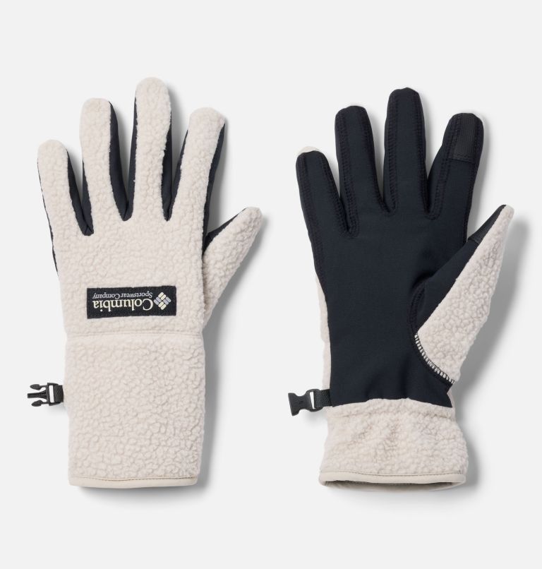 White Women Columbia Helvetia™ II Sherpa Gloves | 77873997