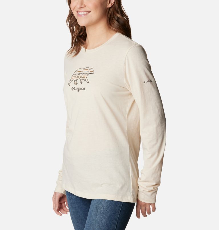 White Women Columbia Hidden Haven™ LS T Shirts | 21894631