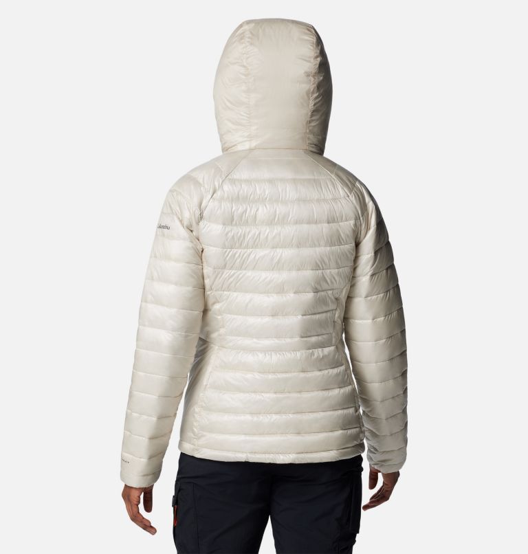 White Women Columbia Labyrinth Loop™ II Insulated Hooded Puffer Jacket | 28727267