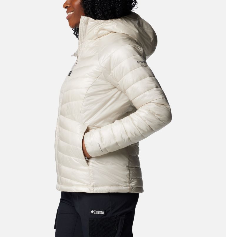 White Women Columbia Labyrinth Loop™ II Insulated Hooded Puffer Jacket | 28727267