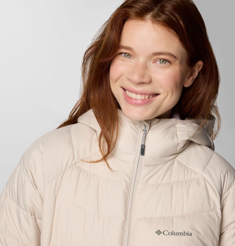 White Women Columbia Powder Lite™ II Mid Insulated Puffer Jacket | 60868830