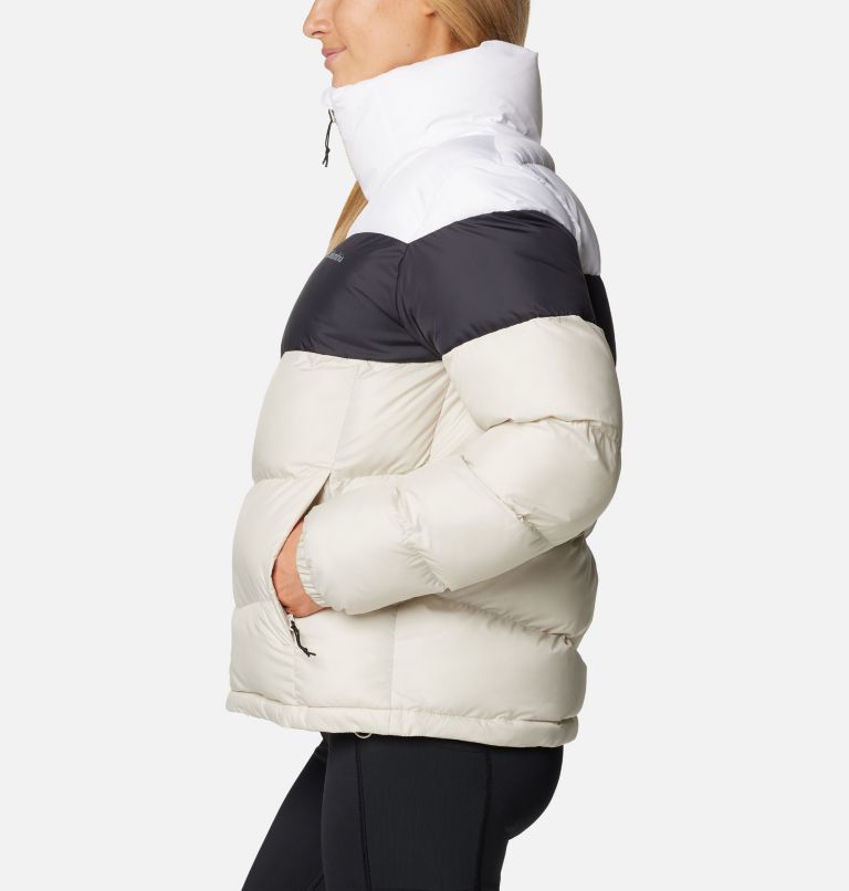 White Women Columbia Puffect™ II Colourblock Puffer Jacket | 48887154